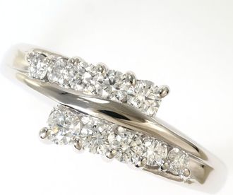 C&A Platinum Platinum 900 Band Ring (Pre-Owned)