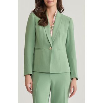 Kasper Panel Seam Jacket in Loden Dusk at Nordstrom, Size 10