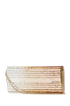 Jimmy Choo London Womens Sweetie Clutch Multicolor Acrylic