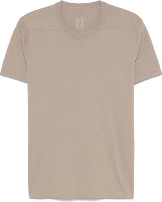 Rick Owens T-shirt Short Level - Toni neutri