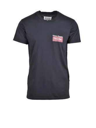 Maison Margiela Black Cotton T-shirt