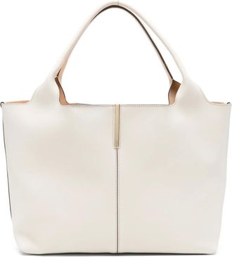 Tod's Borsa tote media in pelle - Toni neutri