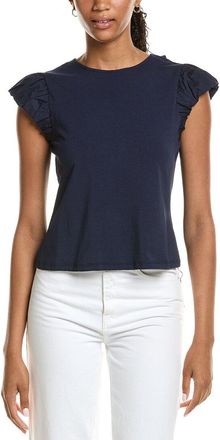 Nanette Lepore Ruffle Sleeve Top