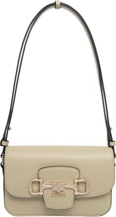 Guess Janie Convertible Xbody Flap Bag - Dames - Schoudertassen - Groen - ONE Size - Leer - Tassen
