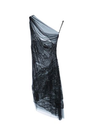 Elisabetta Franchi Womens Abito Ricamato Nero Abiti Dress