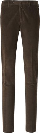 Pantaloni Torino Leonardo slim-fit trousers - Brown