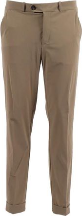 Roberto Ricci Design Surflex Chino - Heren - Chinos - Bruin - 2XL - Polyester - Broeken