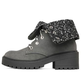 Skechers (WMNS) Skechers Teen Spirit Knit Buzz Ankle Boot Black Charcoal 167059-BKCC