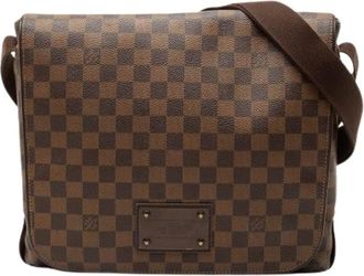 Louis Vuitton Pre-owned Cross Body Bags, female, Brown, Size: ONE SIZE Pre-owned Brooklyn MM