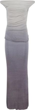 Aya Muse Hali Dress - Dames - Maxi kleedjes - Grijs - M - Kleedjes