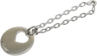 Cartier Pre-owned Accessories, female, Gray, Size: ONE SIZE Pre-owned Vintage Key-holder