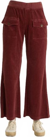 Xcvi Veera Wide Leg Corduroy Pants In Salems Door