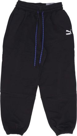 Puma Zwarte lichtgewicht trainingsbroek voor vrouwen - Dames - Sweatpants - Zwart - M - Katoen - Broeken