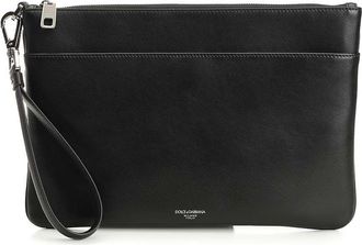 Dolce & Gabbana Calfskin Toiletry Bag