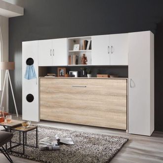 Calicosy Calicosy - Letto a scomparsa orizzontale - 1 posto - 90x200 - L212 cm