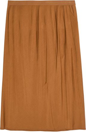 Rick Owens Stretch-jersey Knee-length Skirt - Tan - 38 (UK6 / XS)