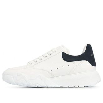 Alexander McQueen Court Trainer White Black 634619WIA9A9483