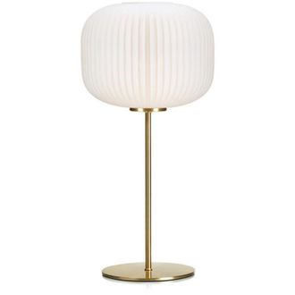 Marksl&ouml;jd Markslojd Sober - L&aacute;mpara De Mesa De Interior 1 Luz, Lat&oacute;n Cepillado, E27