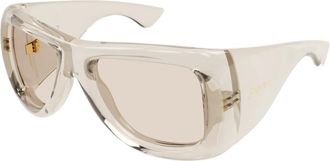 Saint Laurent SL 902 Howl Zonnebril - unisex - Zonnebrillen - Beige - 63 MM - Accessoires