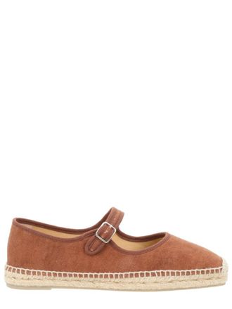 Castaner Brown Round-toe Espadrilles