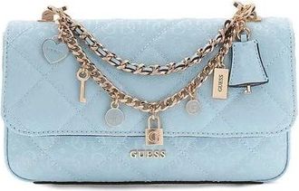 Guess Libby Crossbody Tas - Dames - Schoudertassen - Blauw - ONE Size - Tassen