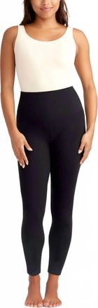 Yummie Tummie Cotton Shapping Legging In Black