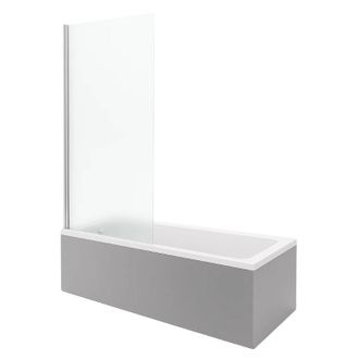 Duravit Ba&ntilde;era Derecha Duravit No.1 1800x800mm + Mampara De Ba&ntilde;era Izquierda Aurys Mist 1 Cromo