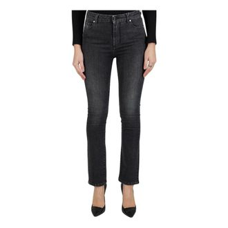 Kiton Slim-fit Jeans, female, Gray, Size: S Denim Tailored Jeans