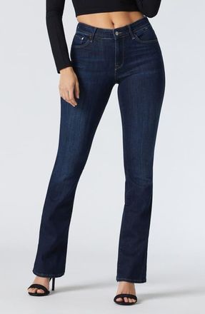 Mavi Molly Classic Low Rise Bootcut Jeans in Deep Supersoft at Nordstrom, Size 26 X 30