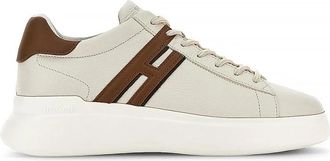 Hogan H580 Sneakers - Heren - Sneakers - Wit - 43 1/2 EU - Leer - Schoenen