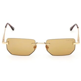 Tom Ford Sunglasses Ft1355 30 E Ethan Gold/Brown Unisex