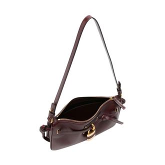 Chlo&eacute; Bolso de Hombro Paddington de Cuero - Bags - Mujer - Rojo - ONE SIZE
