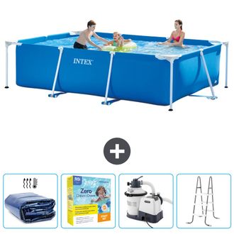 Intex Piscina Con Estructura Rectangular - 300x200x75 Cm - 5-piezas Scb71