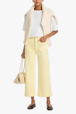 Frame Denim The Anchor Pants In Lemon