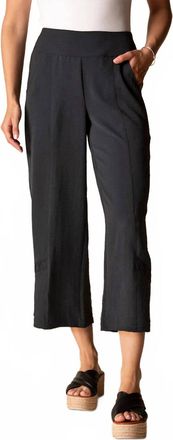 Habitat Destination Unknown Crop Pants In Black