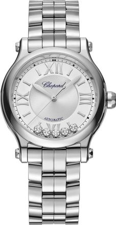 Chopard Happy Sport Automatisch Stalen Horloge - Dames - Horloges - Wit - ONE Size - Accessoires