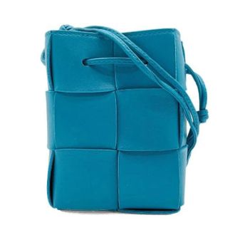 Bottega Veneta Bolso de Hombro Vintage Pre-owned - Pre-owned - Mujer - Azul - ONE SIZE