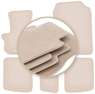 OEM Alfombrillas Premium Beige Para: Toyota Iq Hatchback 2009