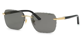 Chopard SCHG62 Polarized 300P Mens Sunglasses Gold Size 61