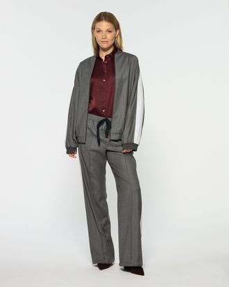 Serena Bute Cashmere Blend Serena Jogger - Dark Grey