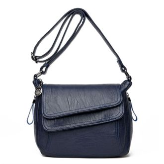 Generic Womens Bags Trendy Fashion Lady Bag Border Casual Handbag Crossbody Shoulder Bag over The Shoulder Bags for Women (Blue, One Size)