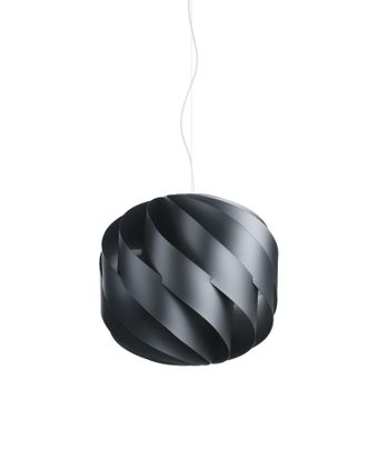 Linea Zero Suspensi&oacute;n Negra En Metal Cromado Cm. 25x23h