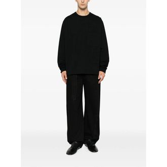Christophe Lemaire Refined Knit Sweater - Black