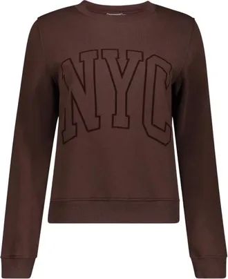 Geisha Sweat NYC - Dames - Sweatshirts & Hoodies - Bruin - Maat: 3XL Katoen