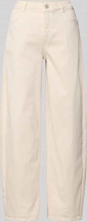 OPUS Barrel Jeans im 5-Pocket-Design Modell Lolah breath in Beige, Gr&ouml;&szlig;e 36/30