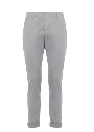 Dondup Grey Gaubert Cotton Chino Pants