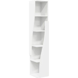 vidaXL Armario De Esquina 27,5x27x140cm Madera De Ingenier&iacute;a Vidaxl