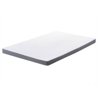 Beliani Beliani - Colch&oacute;n De Poli&eacute;ster Blanco Funda Extra&iacute;ble Con Cremallera 80 X 200 Cm Piccolo