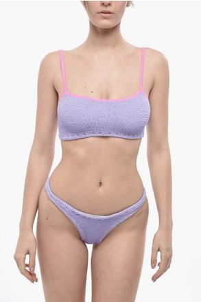 Reina Olga High-Waisted Wave-Print Bikini size One Size