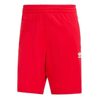 adidas Adicolor Firebird Shorts Asia Sizing Better Scarlet White IM9421